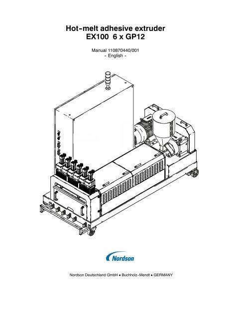 Replacement for Nordson ProBlue Series Hot Melt Tank Pump Assembly