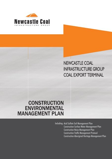 CONSTRUCTION ENVIRONMENTAL MANAGEMENT PLAN