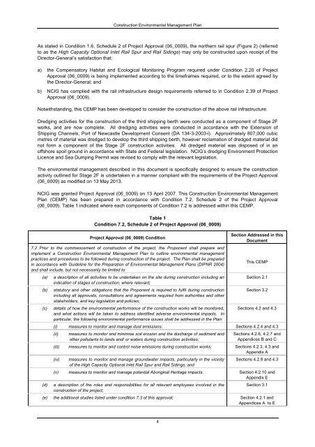 CONSTRUCTION ENVIRONMENTAL MANAGEMENT PLAN