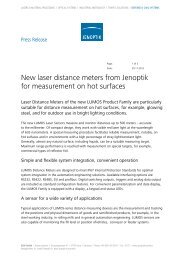 Press release - Jenoptik AG