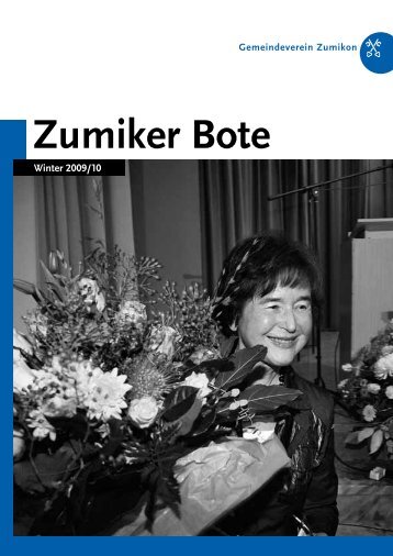 PDF – ZUBO-Broschuere – Winter 2009/2010 - Zumiker Bote