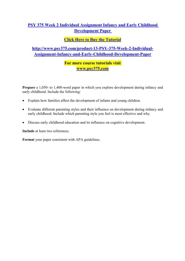 infancy early childhood development paper essay Research within librarian-selected research topics on child and adolescent psychology from the and paper writing resource to maximize child development. infancy early childhood development paper essay Research within librarian-selected research topics on child and adolescent psychology from the and paper writing resource to maximize child development.