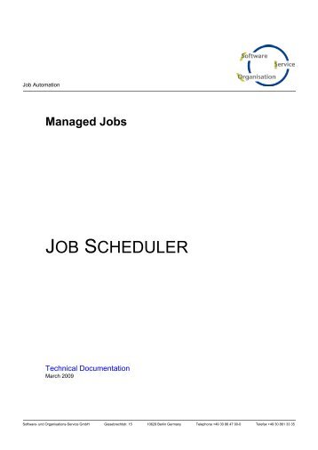 sos job scheduler tutorial Job scheduler training plans sos-berlin.