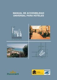 manual de accesibilidad universal para hoteles - Paradores de ...