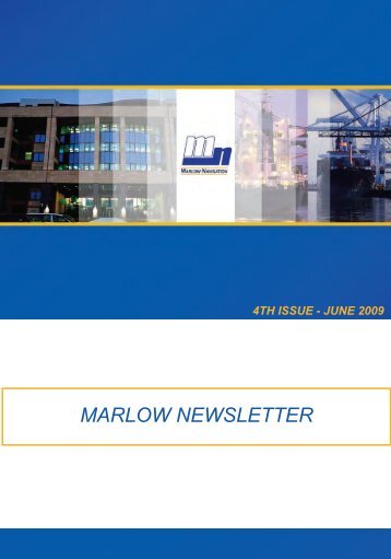 MARLOW NEWSLETTER - Marlow Navigation