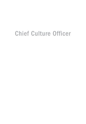 Chief Culture Officer