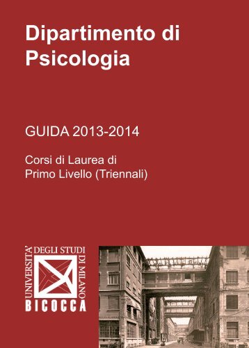 Dipartimento di Psicologia