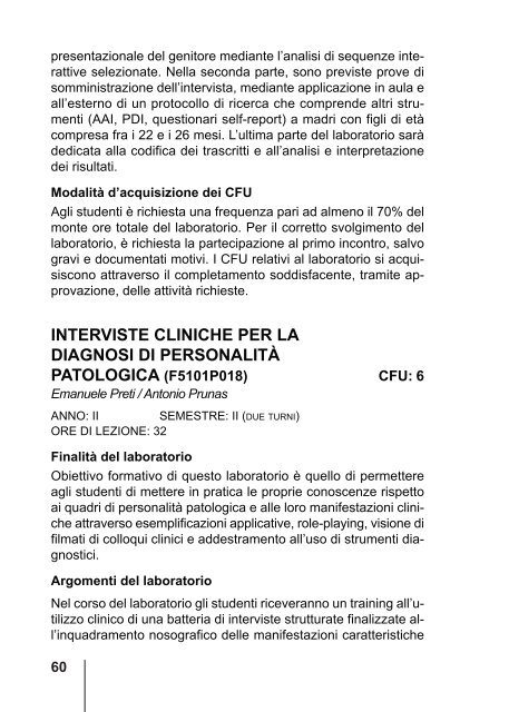 Guida magistrali 2013-2014 - Psicologia - UniversitÃ  degli Studi di ...