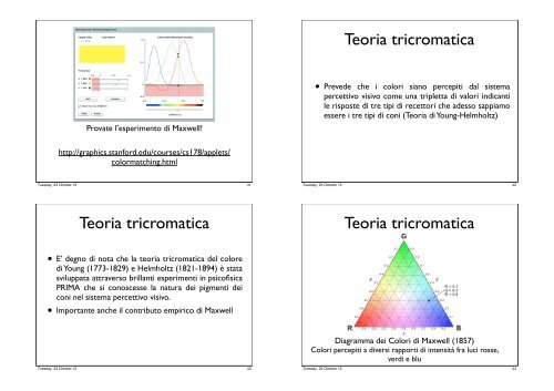 Scomposizione della luce