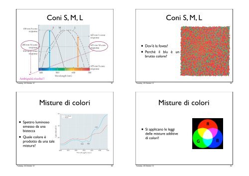 Scomposizione della luce