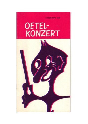 6e Oetelkonzèrt 1970