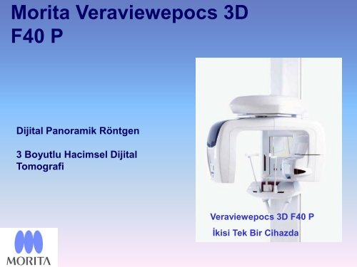 Morita Veraviewepocs 3D F40 P