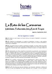 La Ruta de las Caravanas - BuscoUnViaje.com
