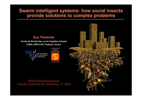 how social insects provide solutions to complex problems - NiSIS