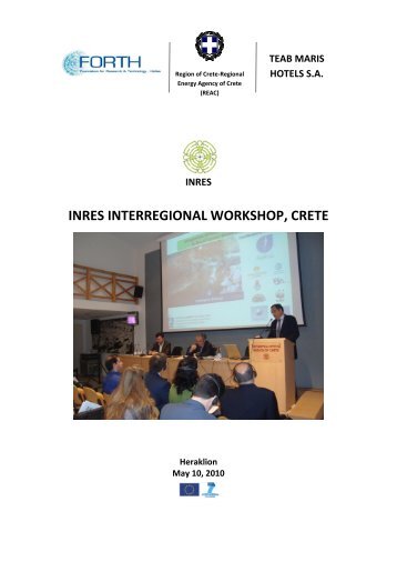 INRES INTERREGIONAL WORKSHOP, CRETE - STEP-C