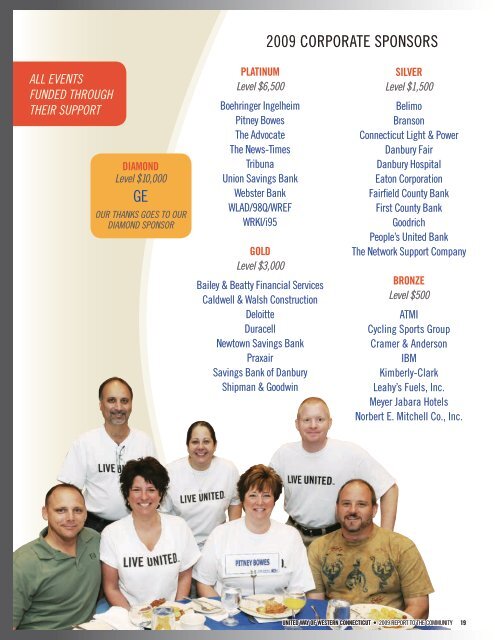 2009 - United Way of Western Connecticut