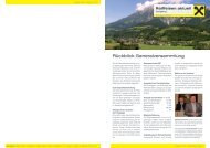 Ausgabe Juni 2011 - Raiffeisenbank Leogang