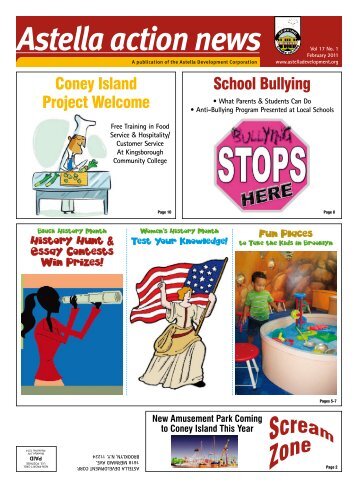 Coney Island Project Welcome School Bullying - Astella ...