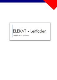 ELEKAT Leitfaden - TIPPS und TRICKS - CARAT Gruppe