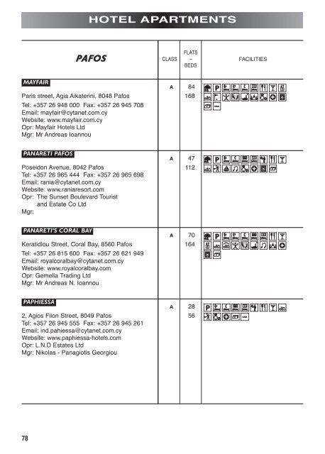 Guide to hotels & other tourist establishments 2010