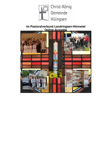 im Pastoralverbund Lendringsen-Hönnetal Online-Ausgabe