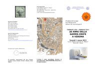 20 ANNI DELLA GAMMA KNIFE A VERONA