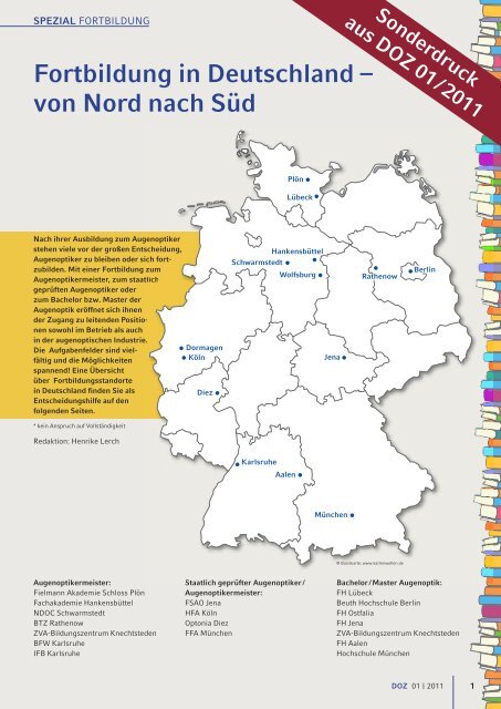 Fortbildung In Deutschland – Von Nord Nach Süd - Zentralverband ...