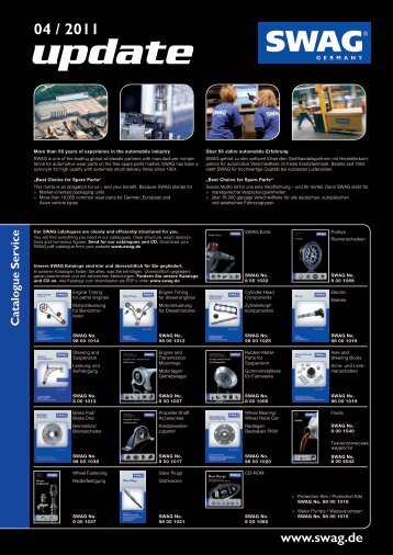 edition 04-2011 SWAG update
