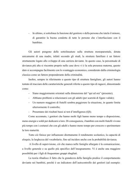 LA TEORIA DEL CONTROLLO ANALIZZATA DA T HIRSCHI E M.R GOTTFREDSON