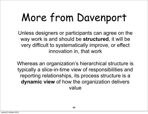 Methods for the specification and verification of business processes ...