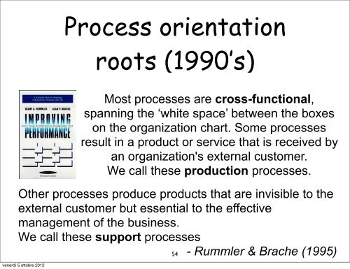 Methods for the specification and verification of business processes ...