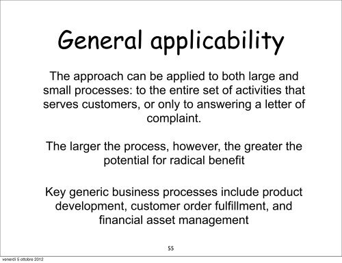 Methods for the specification and verification of business processes ...