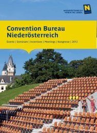 Convention Bureau Niederösterreich