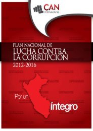 Plan Nacional de Lucha Contra la CorrupciÃ³n 2012