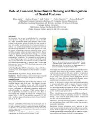 Robust, Low-cost, Non-intrusive Sensing and Recognition of Seated ...