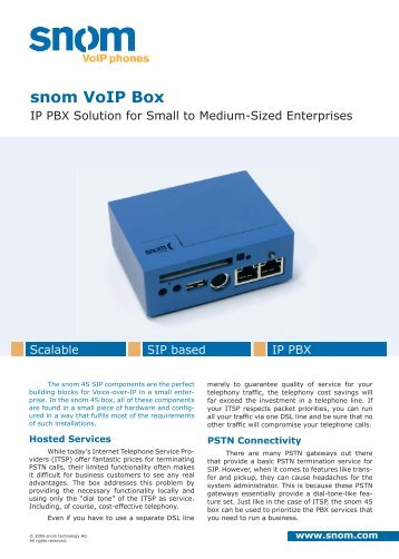 snom VoIP Box