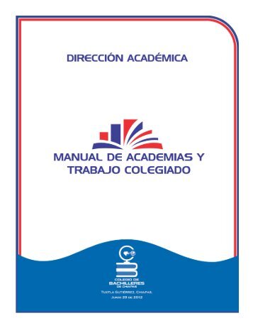 Manual de Academias y Trabajo Colegiado - Cobach