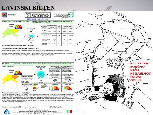 “BELI ZMAJI BREZ VOZNEGA REDA” SNEŽNI PLAZOVI V SLOVENIJI