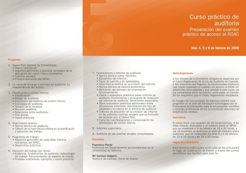 Curso práctico de auditoría