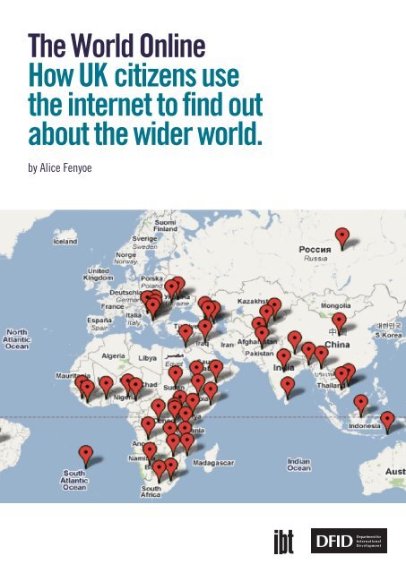 The World Online How UK citizens use the internet to find out about ...