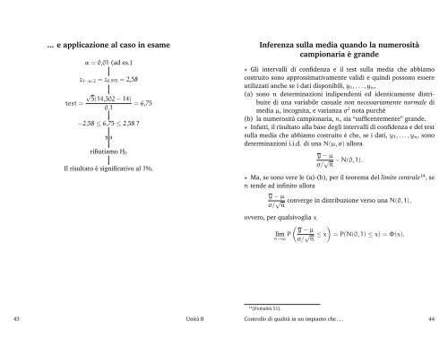 lucidi delle lezioni di inferenza statistica I (a.a 2005/06)