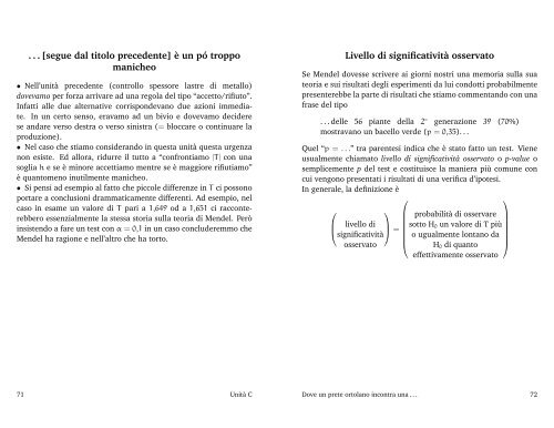 lucidi delle lezioni di inferenza statistica I (a.a 2005/06)