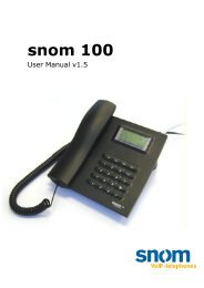 snom 100