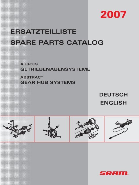 ersatzteilliste spare parts catalog - Sram