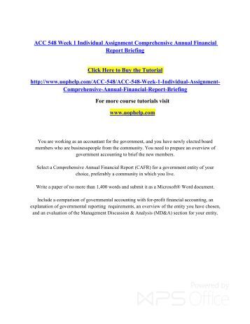 COM Week Individual Assignment Synergetic Solutions Report