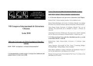 VII Congreso Internacional de Literatura Chicana León 2010