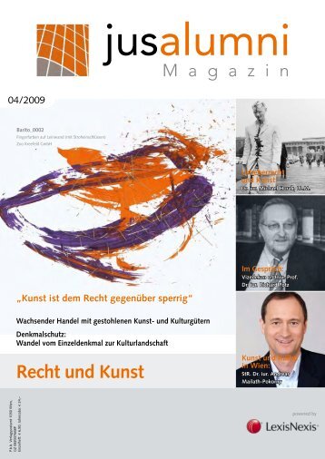 Recht und Kunst - Jus-Alumni