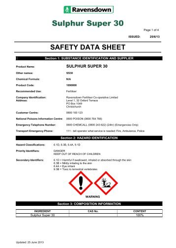 Sulphur Super 30