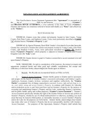NON-EXCLUSIVE ACCESS EASEMENT AGREEMENT Agreement ...