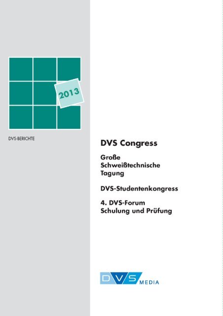 DVS Berichte 296 Leseprobe